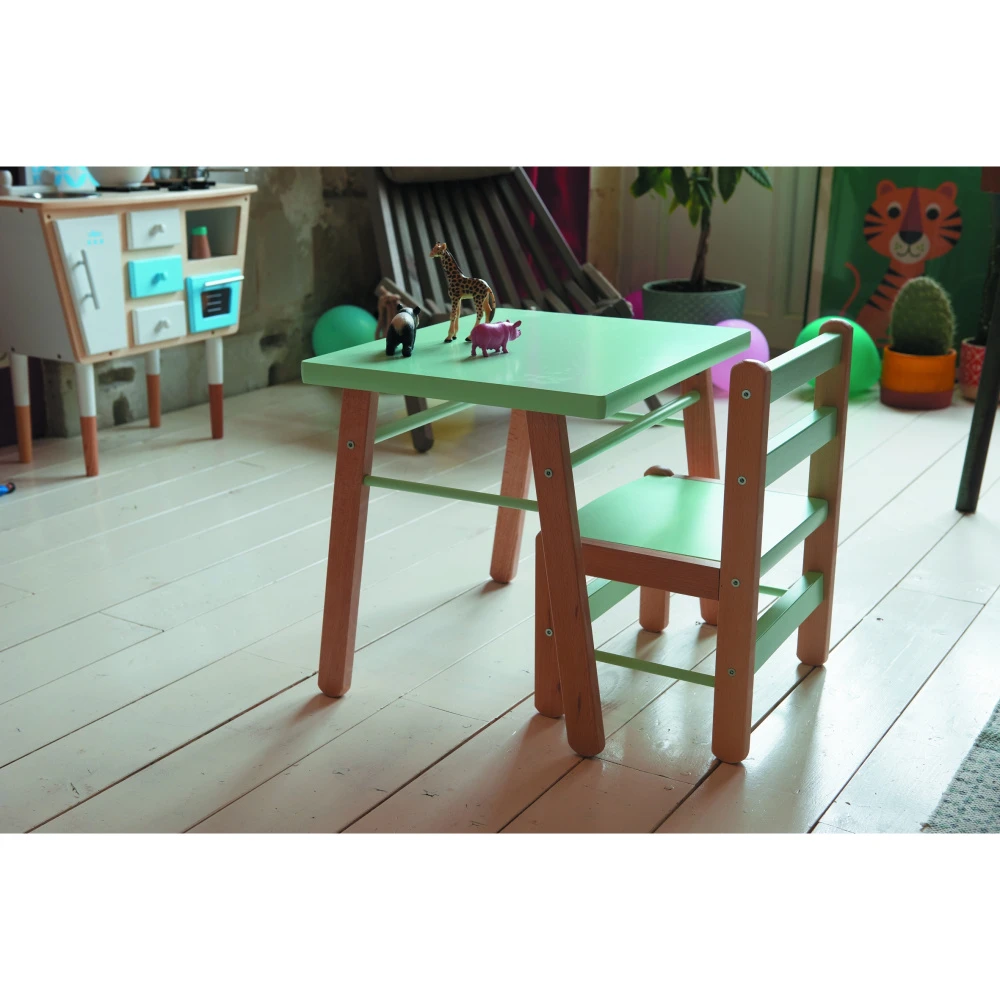 Petite Table Enfant Gabriel Hybride Blanc 6 Petite Table Enfant Gabriel Hybride Blanc – Image 6