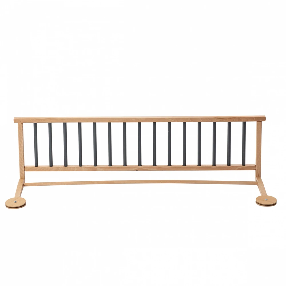 Barrière De Lit Enfant Bois 35 X 127 Cm Audrey Anthracite 2 Barrière De Lit Enfant Bois 35 X 127 Cm Audrey Anthracite – Image 2