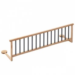 Barrière De Lit Enfant Bois 35 X 127 Cm Audrey Anthracite 20 Barrière De Lit Enfant Bois 35 X 127 Cm Audrey Anthracite -Allobébé cb071410147 4