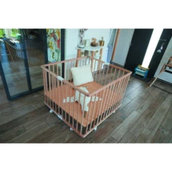 Parc Bébé Pliant Carré Gaby Avec Plancher Réglable Hybride Noir 16 Parc Bébé Pliant Carré Gaby Avec Plancher Réglable Hybride Noir -Allobébé cb081630101 6