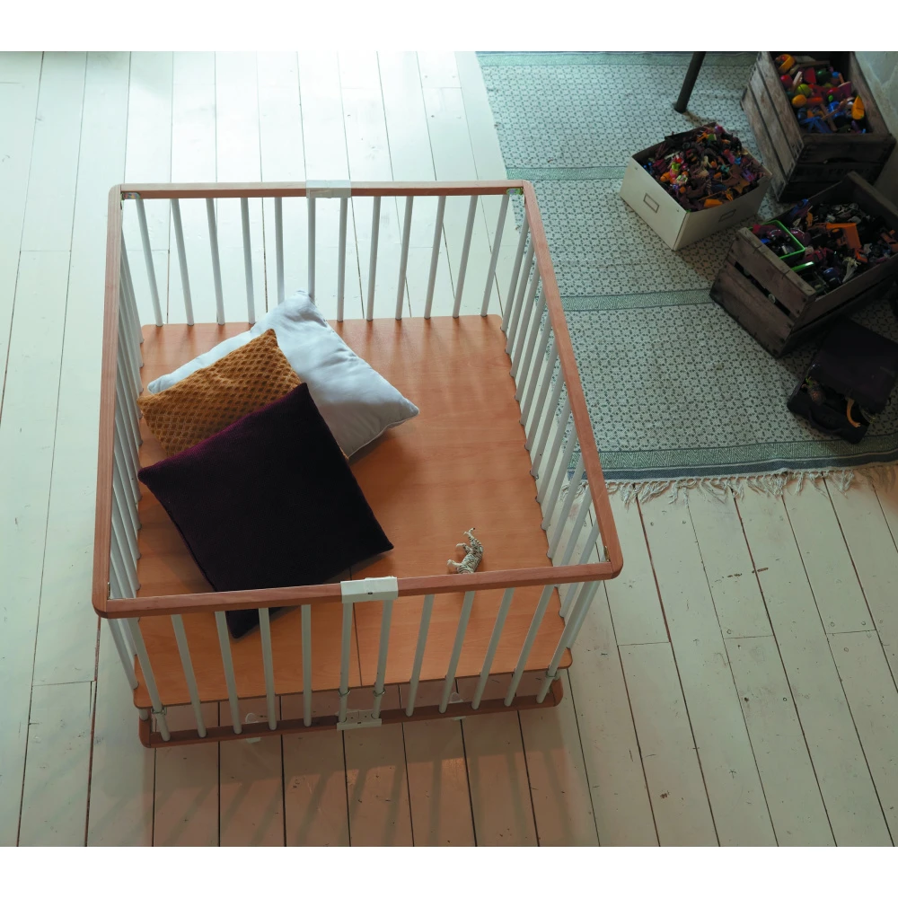 Parc Bébé Pliant Carré Gaby Avec Plancher Réglable Hybride Noir 8 Parc Bébé Pliant Carré Gaby Avec Plancher Réglable Hybride Noir – Image 8