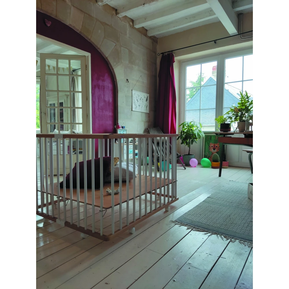 Parc Bébé Pliant Carré Gaby Avec Plancher Réglable Hybride Noir 9 Parc Bébé Pliant Carré Gaby Avec Plancher Réglable Hybride Noir – Image 9