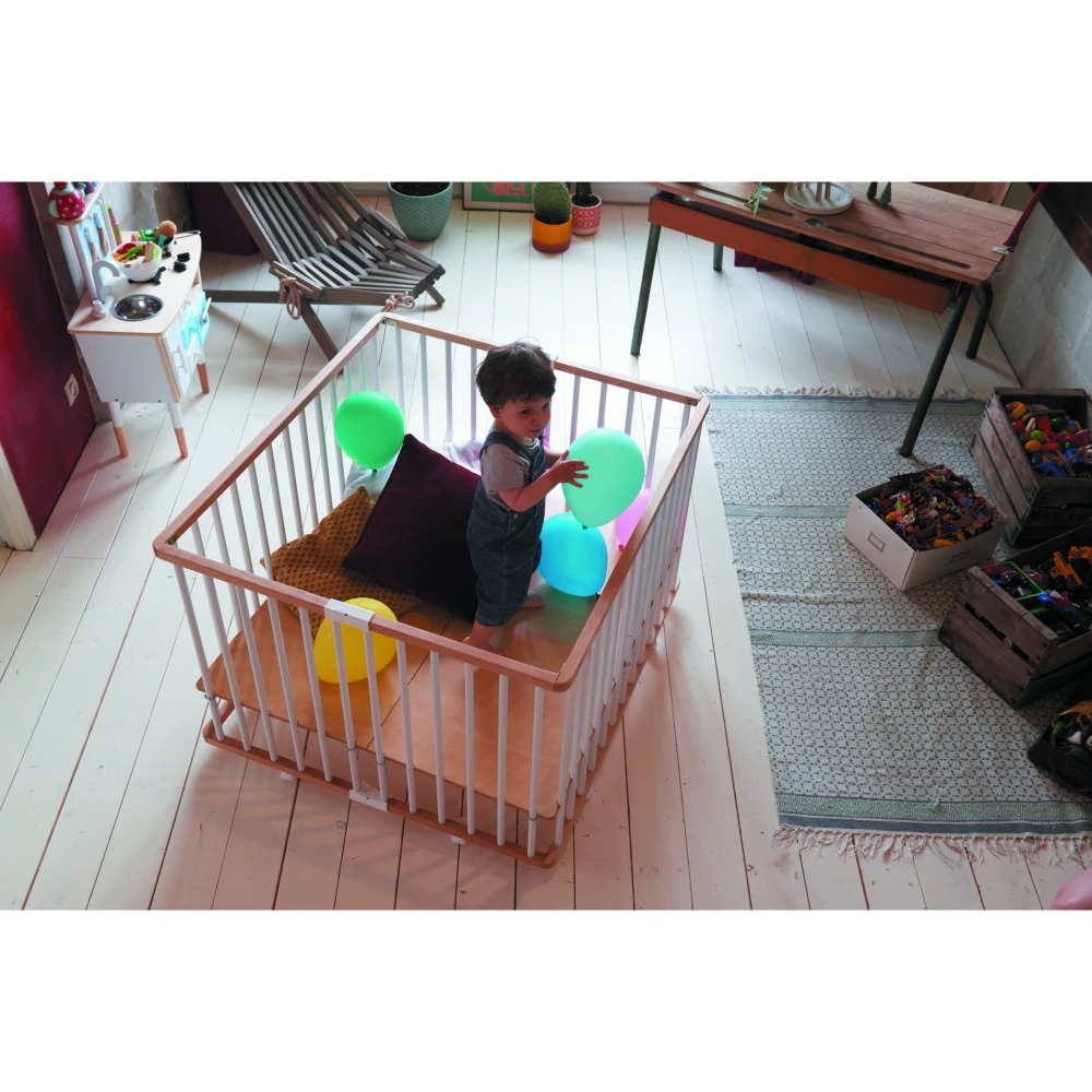 Parc Bébé Pliant Carré Gaby Avec Plancher Réglable Hybride Noir 10 Parc Bébé Pliant Carré Gaby Avec Plancher Réglable Hybride Noir – Image 10