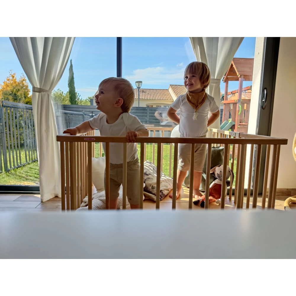 Parc Bébé Pliant Carré Gaby Avec Plancher Réglable Hybride Fuschia 5 Parc Bébé Pliant Carré Gaby Avec Plancher Réglable Hybride Fuschia – Image 5