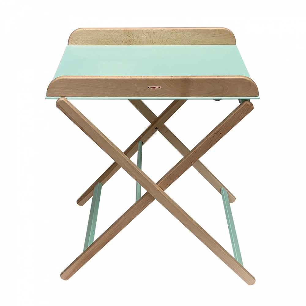 Table à Langer Jade Pliante Hybride Vert Mint 4 Table à Langer Jade Pliante Hybride Vert Mint – Image 4