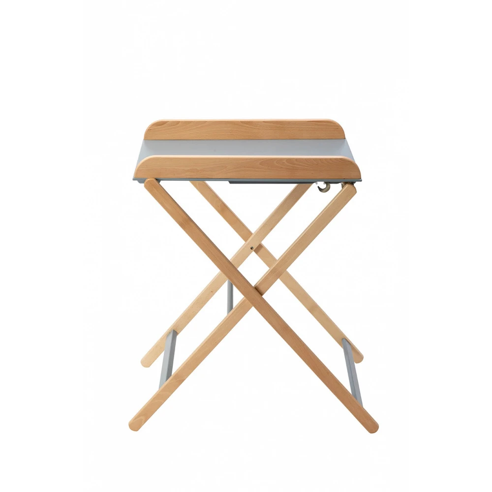 Table à Langer Jade Pliante Hybride Bleu Gris 2 Table à Langer Jade Pliante Hybride Bleu Gris – Image 2