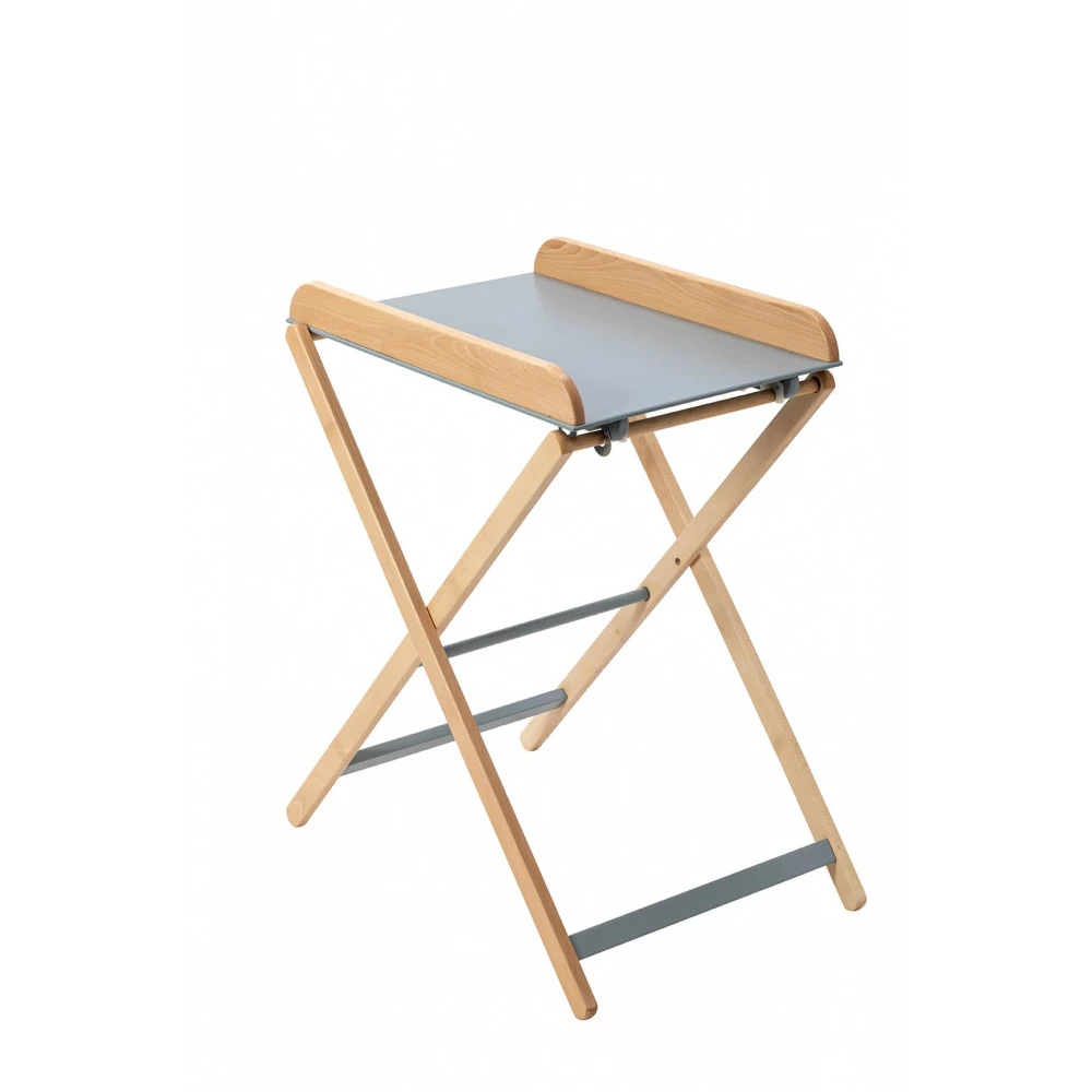 Table à Langer Jade Pliante Hybride Bleu Gris 3 Table à Langer Jade Pliante Hybride Bleu Gris – Image 3