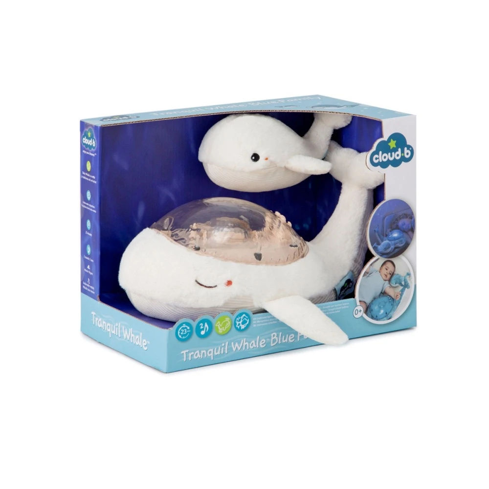 Cloud-B Veilleuse Bébé Projection Plafond Musicale Famille Baleine Tranquille Blanche 4 Cloud-B Veilleuse Bébé Projection Plafond Musicale Famille Baleine Tranquille Blanche – Image 4