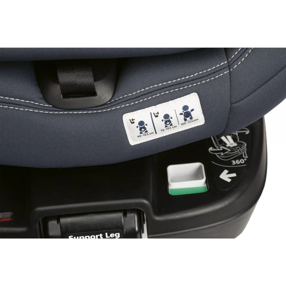 CHICCO Siege Auto Seat3fit I-size India Ink - Groupe 0/1/2 11 CHICCO Siege Auto Seat3fit I-size India Ink - Groupe 0/1/2 – Image 11