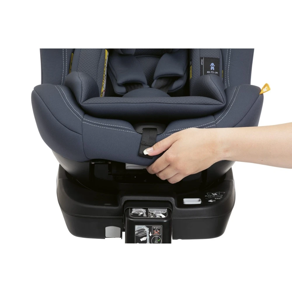 CHICCO Siege Auto Seat3fit I-size India Ink - Groupe 0/1/2 12 CHICCO Siege Auto Seat3fit I-size India Ink - Groupe 0/1/2 – Image 12