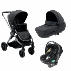CHICCO Pack Poussette Trio Best Friend Pro Comfort I-size Pirate Black