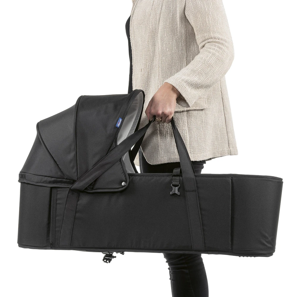 CHICCO Nacelle Souple Pour Poussettes Goody & Miinimo Jet Black 4 CHICCO Nacelle Souple Pour Poussettes Goody & Miinimo Jet Black – Image 4