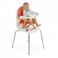 CHICCO Rehausseur De Chaise Pocket Snack Poppy Red -Allobébé ch058001474 3
