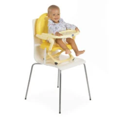 CHICCO Réhausseur De Chaise Pocket Snack Saffron -Allobébé ch058038029 4