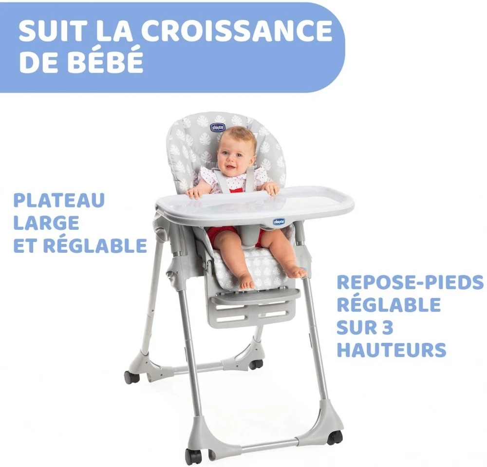 CHICCO Chaise Haute Polly Easy Girafe 2 CHICCO Chaise Haute Polly Easy Girafe – Image 2