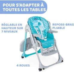 CHICCO Chaise Haute Polly Easy Toucan -Allobébé ch058040206 3