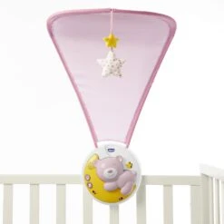 CHICCO Mobile Musical Projecteur Next2moon First Dreams Rose 11 CHICCO Mobile Musical Projecteur Next2moon First Dreams Rose -Allobébé ch060411312 3