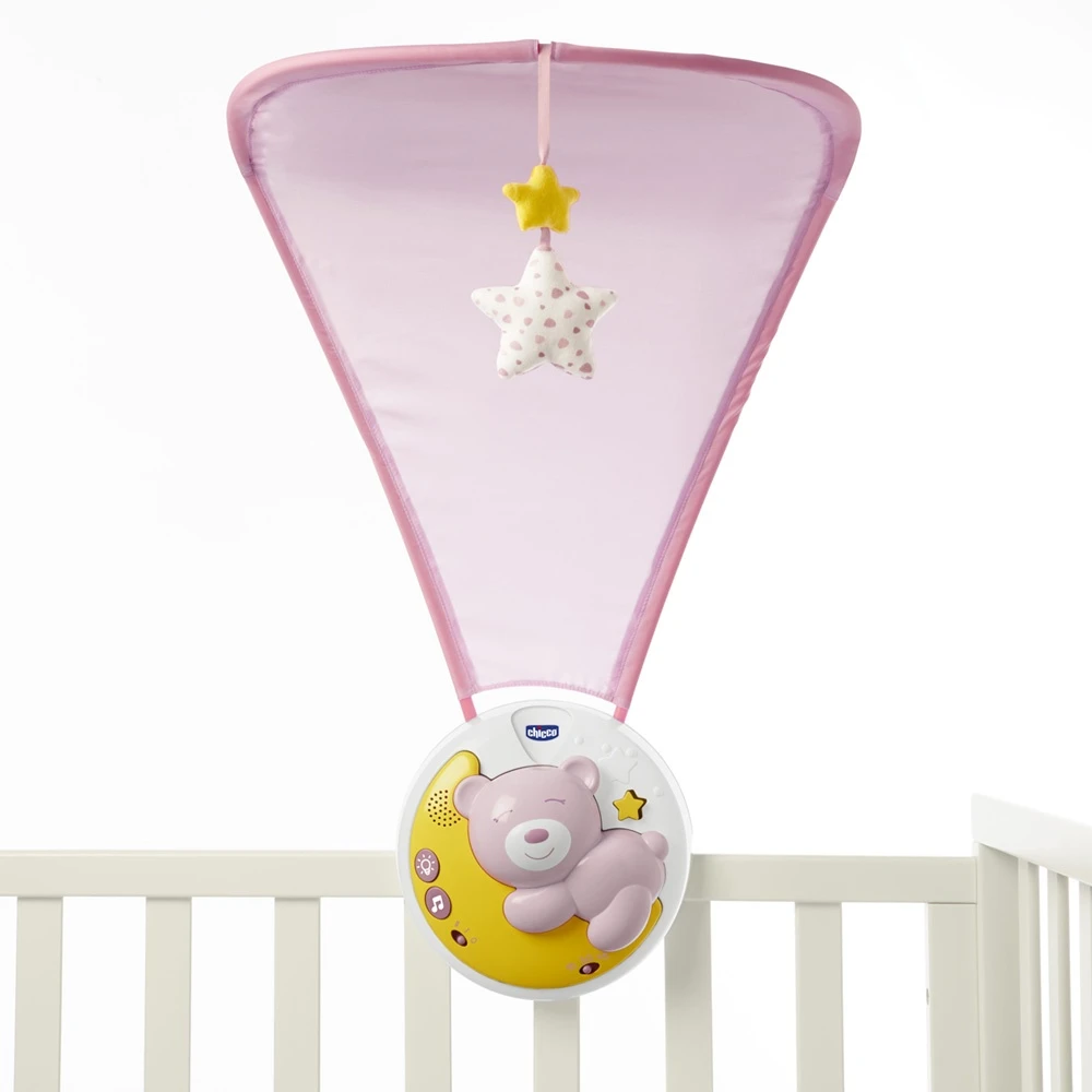 CHICCO Mobile Musical Projecteur Next2moon First Dreams Rose 4 CHICCO Mobile Musical Projecteur Next2moon First Dreams Rose – Image 4