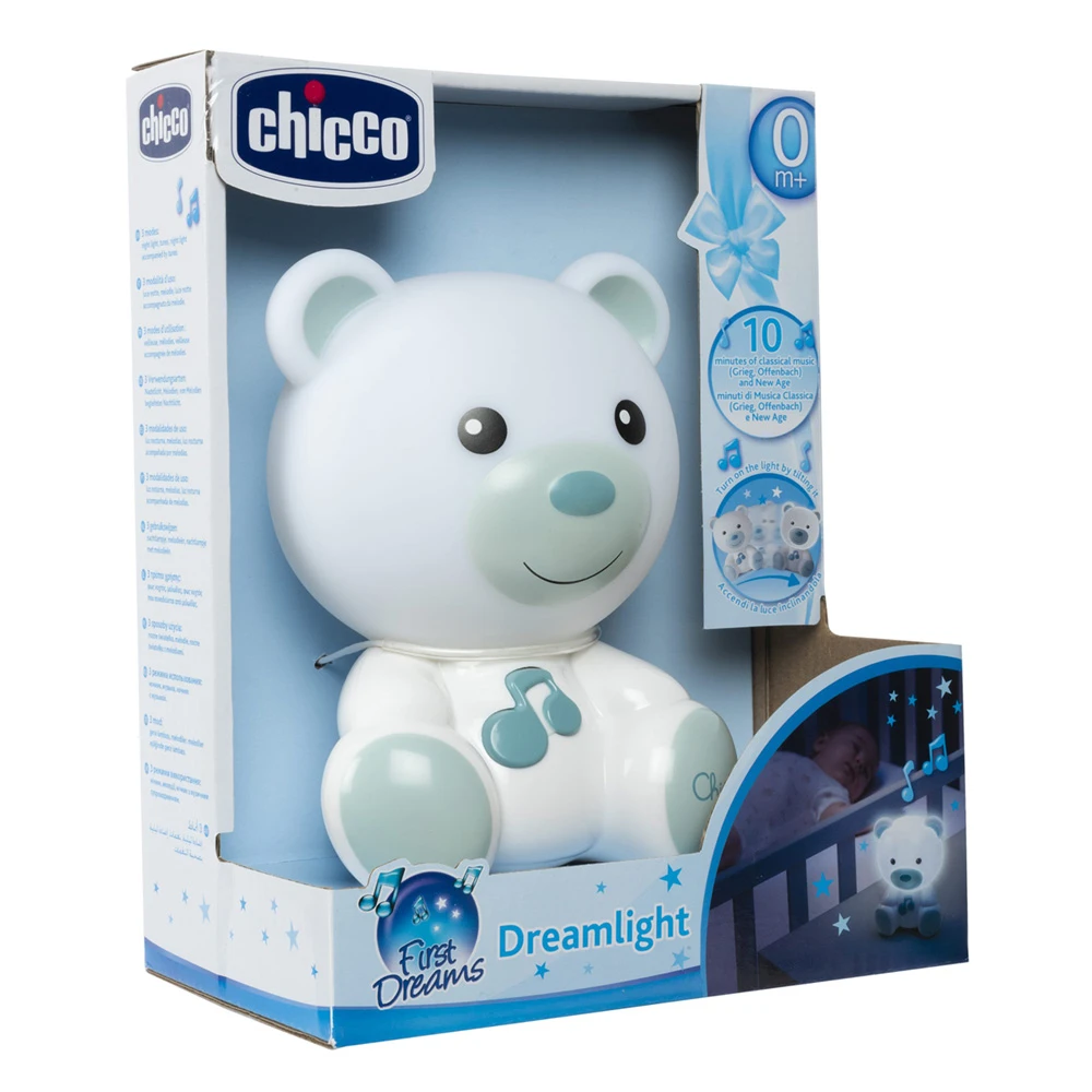 CHICCO Veilleuse Bébé Musicale Dreamlight Bleu 4 CHICCO Veilleuse Bébé Musicale Dreamlight Bleu – Image 4