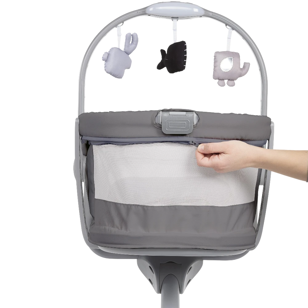 CHICCO Transat Baby Hug 4 In 1 Air Dark Grey 8 CHICCO Transat Baby Hug 4 In 1 Air Dark Grey – Image 8