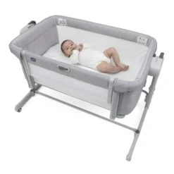 CHICCO Lit Cododo Next2me Magic Evo Grey Miste -Allobébé ch067167746 4