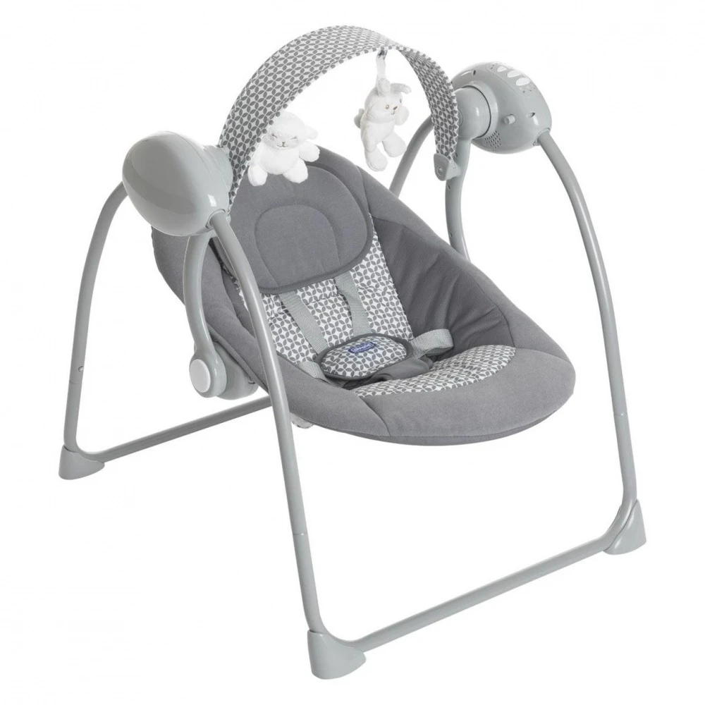 CHICCO Balancelle Relax & Play Dark Grey 1 CHICCO Balancelle Relax & Play Dark Grey
