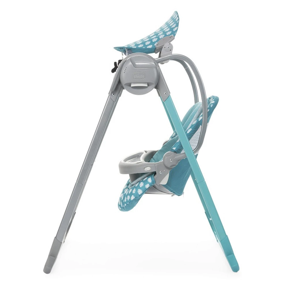 CHICCO Balancelle Bébé Polly Swing Up Turquoise 4 CHICCO Balancelle Bébé Polly Swing Up Turquoise – Image 4
