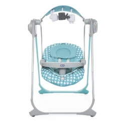 CHICCO Balancelle Bébé Polly Swing Up Turquoise 10 CHICCO Balancelle Bébé Polly Swing Up Turquoise -Allobébé ch069040077 4