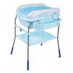 CHICCO Table à Langer Avec Baignoire Cuddle & Bubble Océan