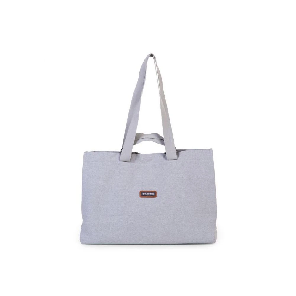 Childhome Sac à Langer Proud Grandpa En Toile Gris 3 Childhome Sac à Langer Proud Grandpa En Toile Gris – Image 3