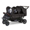 Childhome Poussette Multiple 6 Enfants Autofreinée Anthracite