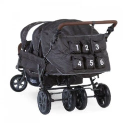 Childhome Poussette Multiple 6 Enfants Autofreinée Anthracite -Allobébé cw042456282 2
