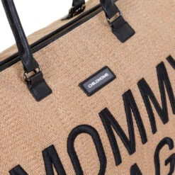 Childhome Sac à Langer Mommy Bag Raffia -Allobébé cw045266335 3