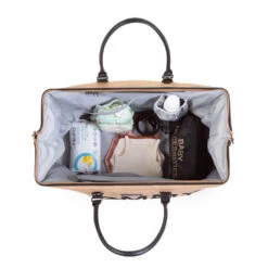 Childhome Sac à Langer Mommy Bag Raffia -Allobébé cw045266335 4