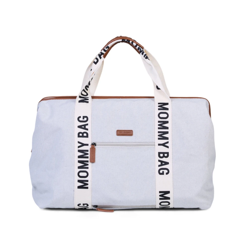 Childhome Sac à Langer Mommy Bag Signature Canvas Off White 2 Childhome Sac à Langer Mommy Bag Signature Canvas Off White – Image 2