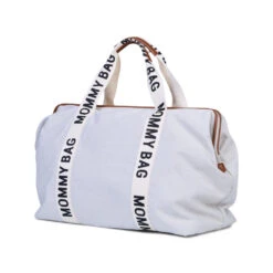 Childhome Sac à Langer Mommy Bag Signature Canvas Off White 10 Childhome Sac à Langer Mommy Bag Signature Canvas Off White -Allobébé cw045364386 3