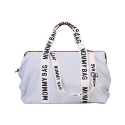 Childhome Sac à Langer Mommy Bag Signature Canvas Off White 11 Childhome Sac à Langer Mommy Bag Signature Canvas Off White -Allobébé cw045364386 4