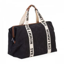 Childhome Sac à Langer Mommy Bag Signature Canvas Noir 10 Childhome Sac à Langer Mommy Bag Signature Canvas Noir -Allobébé cw045364942 2
