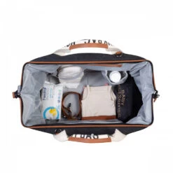 Childhome Sac à Langer Mommy Bag Signature Canvas Noir 12 Childhome Sac à Langer Mommy Bag Signature Canvas Noir -Allobébé cw045364942 4