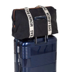 Childhome Sac à Langer Mommy Bag Signature Canvas Noir 15 Childhome Sac à Langer Mommy Bag Signature Canvas Noir -Allobébé cw045364942 7