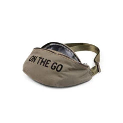 Childhome Sac Banane On The Go Canvas Kaki 8 Childhome Sac Banane On The Go Canvas Kaki -Allobébé cw045461736 3