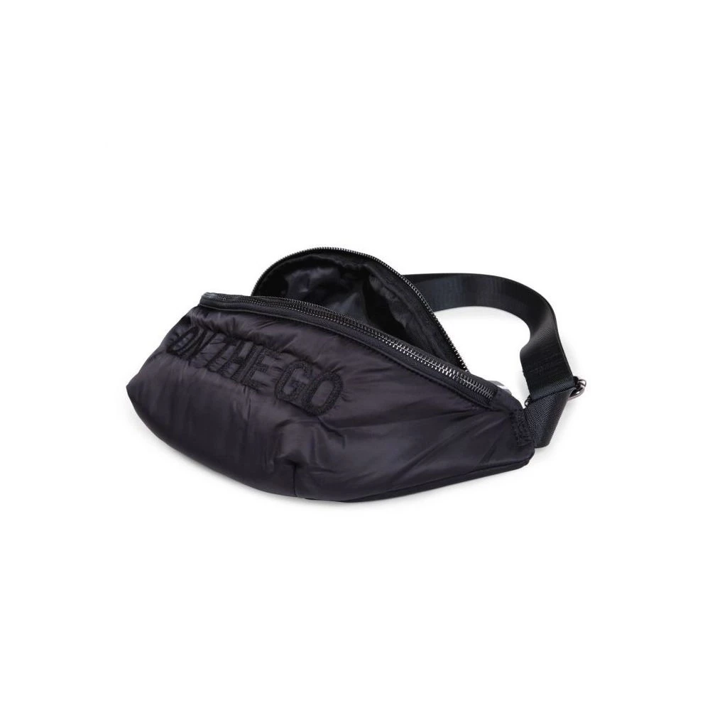 Childhome Sac Banane On The Go Matelasse Noir 4 Childhome Sac Banane On The Go Matelasse Noir – Image 4
