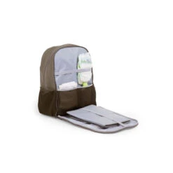 Childhome Sac à Dos à Langer Daddy Bag Canvas Kaki -Allobébé cw045461842 2