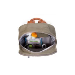 Childhome Sac à Dos à Langer Daddy Bag Canvas Kaki -Allobébé cw045461842 3