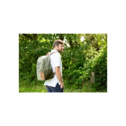 Childhome Sac à Dos à Langer Daddy Bag Canvas Kaki -Allobébé cw045461842 5