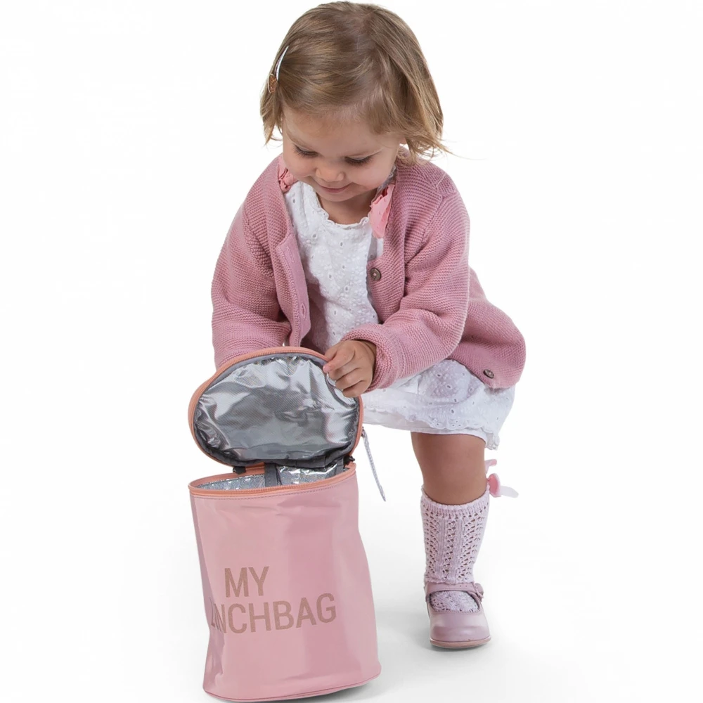 Childhome Sac Repas Isotherme My Lunch Bag Rose Et Cuivre 2 Childhome Sac Repas Isotherme My Lunch Bag Rose Et Cuivre – Image 2