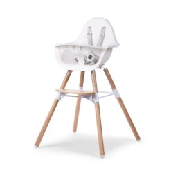 Childhome Chaise Haute évolutive Evolu 2 Blanche