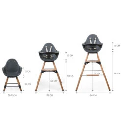 Childhome Chaise Haute évolutive Evolu 2 Blanche 8 Childhome Chaise Haute évolutive Evolu 2 Blanche -Allobébé cw051837786 2