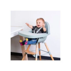 Childhome Chaise Haute évolutive Evolu 2 Réglable En Hauteur Naturel Menthe 13 Childhome Chaise Haute évolutive Evolu 2 Réglable En Hauteur Naturel Menthe -Allobébé cw051862658 6