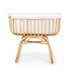 Childhome Berceau Rotin 90x70x71 Cm + Habillage + Matelas + Pieds à Bascule -Allobébé cw063162597 2
